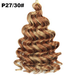 Tresses Italie Courtes Bouclées Amples 12 Pouces 100g, Tresses Bohèmes <span class=keywords><strong>avec</strong></span> Pointes Bouclées Profondes, Crochets Libres pour Femmes Noires - Product Image 4