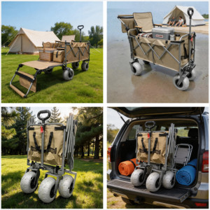 <span class=keywords><strong>Chariot</strong></span> pliable <span class=keywords><strong>de</strong></span> gros directement <span class=keywords><strong>de</strong></span> l'usine, grand <span class=keywords><strong>chariot</strong></span> utilitaire d'extérieur avec roues gonflables pour la <span class=keywords><strong>plage</strong></span>, le camping et les pique-niques, pliable - Product Image 3