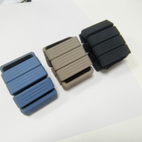 Ensemble de poids de main en silicone réglables, portables et durables pour le Pilates, le yoga, l'entraînement physique et les séances de sport à domicile