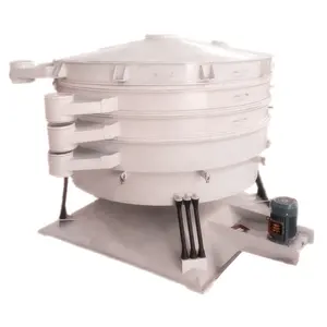 Powder Vibratory Screen Graphite Powder Sieving Double Decks Tumbler Screen Machine Cheap Price