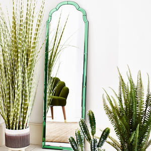 Espejo de color Cristal Espejo de cuerpo entero Espejo de pie sin marco Decoración - Product Image 3