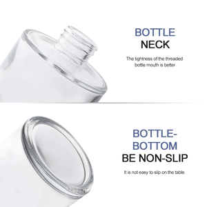 Round 100ml Matte Black and White Color Reed <strong>Diffuser</strong> Glass Bottle <strong>with</strong> Cap <strong>Sticks</strong> - Product Image 6
