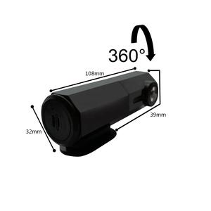 Camera Hành Trình Giả Trong Nhà Xe Hơi Không Dây An Ninh Giả Kèm Nhãn Dán Cảnh Báo Đèn LED Đi Kèm - Product Image 1