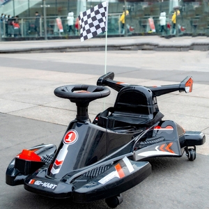 Nueva <span class=keywords><strong>moda</strong></span> paseo en coche para niños/coche eléctrico drift car cuatro ruedas go-kart eléctrico para niños - Product Image 4