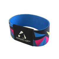 Bracelet RFID Polyester élastique, personnalisé, Sublimation, Active, événement, Festival, 215, avec Code QR