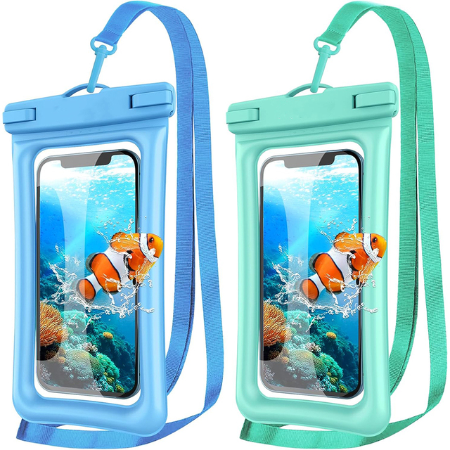 OEM Lanyard IPX8 Waterproof Phone Dry Bag Tight Seal Underwater Touch Sensitive Floating Pouch for Beach Swimming Surfing