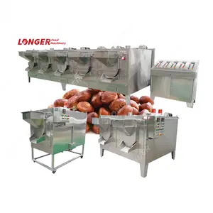 Industri Otomatis Biji Kakao Roaster Kacang Kacang Roasting Machine