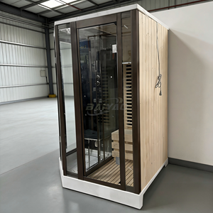 BAIYAO <span class=keywords><strong>Sauna</strong></span> <span class=keywords><strong>hammam</strong></span> moderne, salle de vapeur, nouveau style, salle de bain intérieure, douche à vapeur infrarouge, bois de pruche - Product Image 3