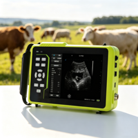 Sistem Diagnostik USG Hewan Portabel Tahan Air 8-Inci Baterai 6600mAh Pemindai USG Kehamilan Hewan