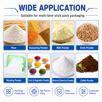 Automatische Multilane 5g Sachet Drinkmix Poeder Afvulmachine 10 Lanes Elektrolyt Vitamine Fruit Stick Poeder Verpakkingsmachine
