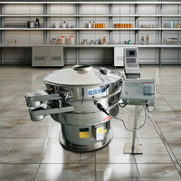 Máquina de Cribado Vibratoria Ultrasónica Motorizada de Alta Eficiencia Runnest, Construcción de Acero Inoxidable para Líquidos de Grado Alimenticio