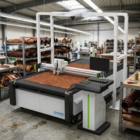 CNC-Lederschneidemaschine Automatische Digitale Flachbettmaschine für Echtes PU-Leder Schuhe Taschen Sofa