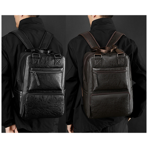 Tùy Chỉnh Người Đàn Ông Của PU Da Máy Tính Kinh Doanh Túi Thời Trang Công Suất Lớn Du Lịch Ba Lô Không Thấm Nước Máy Tính Xách Tay Túi 15.6 <span class=keywords><strong>Inch</strong></span> Ba Lô - Product Image 6