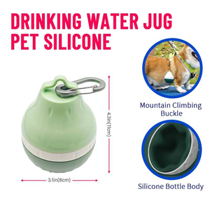 Bouteille d'eau portable pour animaux de compagnie, gobelet à eau pour chien, distributeur d'eau de voyage en plein air pour la randonnée et la marche - Product Image 5