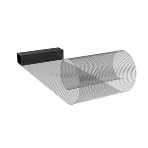 Chinesische Fabrik Ultra dünne LED-Kristall flexible transparente Filmleinwand für Einzelhandel geschäft Aufzug Willkommen Display Glasfenster - Product Image 1