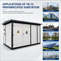 Subestación de Transformación Tipo Seco YB-12 de 630 kVA para Hospitales y Edificios Comerciales