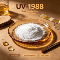 ZHUOTAI UV-1988 (PR25) Absorbeur UV CAS 7443-25-6 Poudre pure à 99% Stabilisateur de lumière Additif anti-jaunissement Plastique PC Shandong