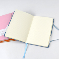 Carnet de notes/agenda professionnel de luxe en cuir PU rigide A5 personnalisé 2026 avec pochette et service d'impression