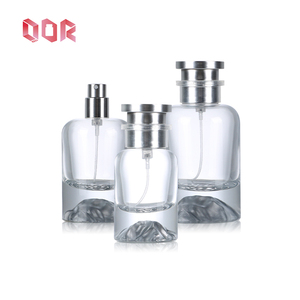 Flacons de parfum vides de luxe à fond lourd de 30 ml, 50 ml, 100 ml, flacons de parfum féminins en verre, logo personnalisé, conteneur de parfum vide - Product Image 4