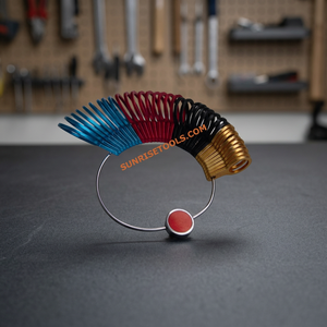 เครื่องมือวัดความลึกไม้ SUNTOOLS/STIPL รุ่น 371 แบบกรวย สำหรับวัดขนาดเครื่องประดับ ทำจากทองเหลือง ช่วงการวัด 0-30 มม. - Product Image 4