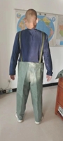 Combinaison de pluie en nylon de style militaire durable pour le camping, tenue imperméable écologique pour hommes et femmes