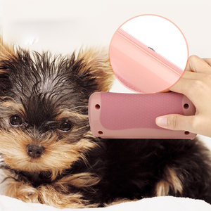 KingHon Pet <b>Dog</b> Hair Fur Deshedding Remover Brush Cleaning Portable <b>Dog</b> Cat Pet Hair Remover Brush for Carpet <b>Clothes</b> - Product Image 1