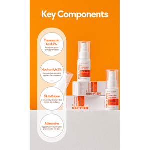 [NINELESS] Sérum à l'acide tranexamique Mela Pro 5% 30ml pour le traitement de l'atténuation du mélasma et le soin éclaircissant à l'alpha arbutine - Product Image 5