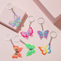 Heißer Verkauf Neuer Schmetterling Umweltfreundliches Weiches Gummi Silikon Wasserdicht Anime-Stil Kinder-Feiertags-Festival-Party-Feier