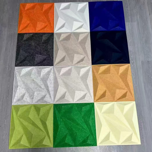 Paneles Acústicos Decorativos <span class=keywords><strong>de</strong></span> Fibra <span class=keywords><strong>de</strong></span> Poliéster Moldeados en 3D, Paneles <span class=keywords><strong>de</strong></span> Fieltro PET Moldeados en 3D para Amortiguación <span class=keywords><strong>de</strong></span> <span class=keywords><strong>Sonido</strong></span> - Product Image 6