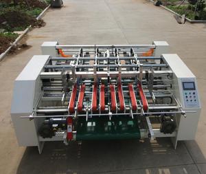 PXA-2100 doble piezas de la máquina de pegamento/Semi automática de cartón carpeta encoladora/cartón corrugado pegado y máquina de plegado - Product Image 2