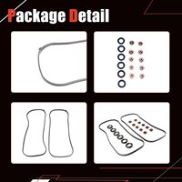 Kit de joints de couvercle de soupape pour Honda Accord Odyssey Pilot Ridgeline Acura MDX RL TL Saturn Vue V6 SOHC J30 J32 J35 (2003-2009)