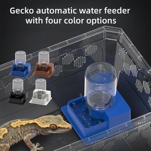 Abreuvoir pour hamster, gecko, <span class=keywords><strong>lézard</strong></span> et reptile - anti-noyade, anti-évaporation, soin essentiel pour animaux de compagnie, distributeur d'eau automatique. - Product Image 2
