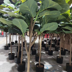 Ficus Panda-Hance plantas bonsái artificiales, decoración del hogar - Product Image 3