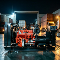 Groupe électrogène diesel industriel 250KW 345KVA, puissance de pointe, type ouvert, 50Hz, triphasé, pour les chantiers de construction au Vietnam, destiné à l'exportation