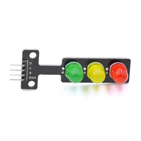 LED Trafik Işığı Modülü 5V 3 Renkli, Dijital Sinyal Çıkışı Elektronik Yapı Taşları Raspberry Pi DIY LED Trafik sinyali Modülü