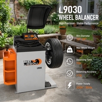 Équilibreuse de pneus haute précision LEO L9030 avec affichage numérique, mesure entièrement automatique 1g, pour pneus de 10 à 24 pouces – Équipement d'atelier