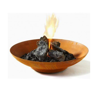 Cheminée de foyer portable en acier personnalisé, brûleur de bûches, tresse en métal, bol pour barbecue jardin extérieur