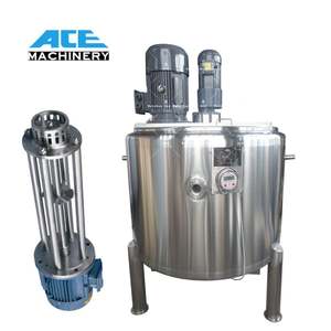 Tanques de Mezcla de Acero Inoxidable de 100L y 200L con Agitador, Tanque Pequeño para Mezclar Líquidos, para Hacer Gel de Ducha y Jabón Líquido - Product Image 1