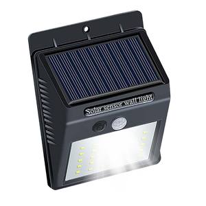 Lampe murale solaire à détecteur de mouvement 30 LED, éclairage de sécurité extérieur pour jardin, couleur lumière du jour, étanche, montage mural - Product Image 1