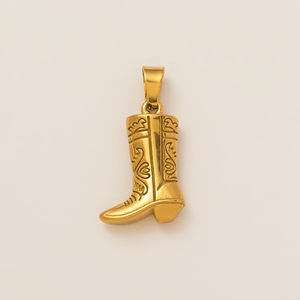 Bottes Manna série fer à cheval en acier inoxydable 100% avec breloques résistantes au ternissement plaquées or 18 carats pour la fabrication <span class=keywords><strong>de</strong></span> bijoux - Product Image 6