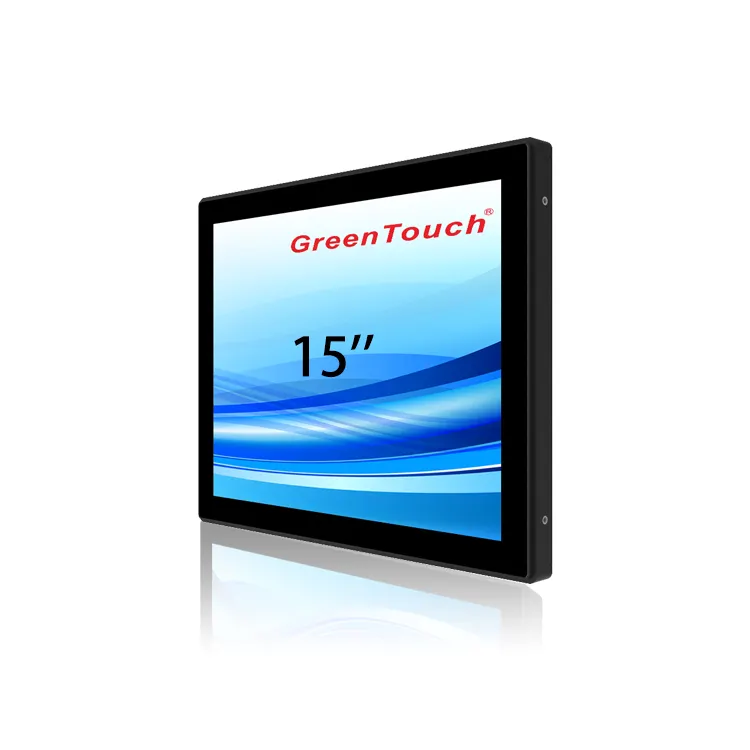 15 15.6 17 18.5 19 21.5 23.6 27 32 Inch industrial LED Monitor Lcd display touchscreen with metal case