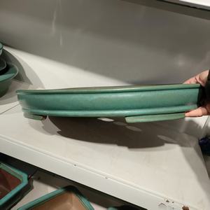 Oval sırlı bonsai saksısı Yixing bonsai saksısı - Product Image 6