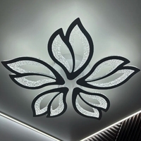 Plafonnier LED au design créatif pour salon, salle à manger, éclairage intérieur pour la maison et le bureau, plafonnier moderne avec télécommande
