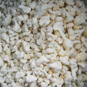 Bouquets de chou-fleur congelés blancs congelés <span class=keywords><strong>IQF</strong></span> Brocoli Légumes Chunk Cube en bloc en dés en vrac dans un sac - Product Image 4