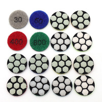 Disques de ponçage diamantés OEM TGS haute efficacité de 1 pouce (25 mm) pour le polissage à sec du marbre, du quartz, du verre et de la pierre