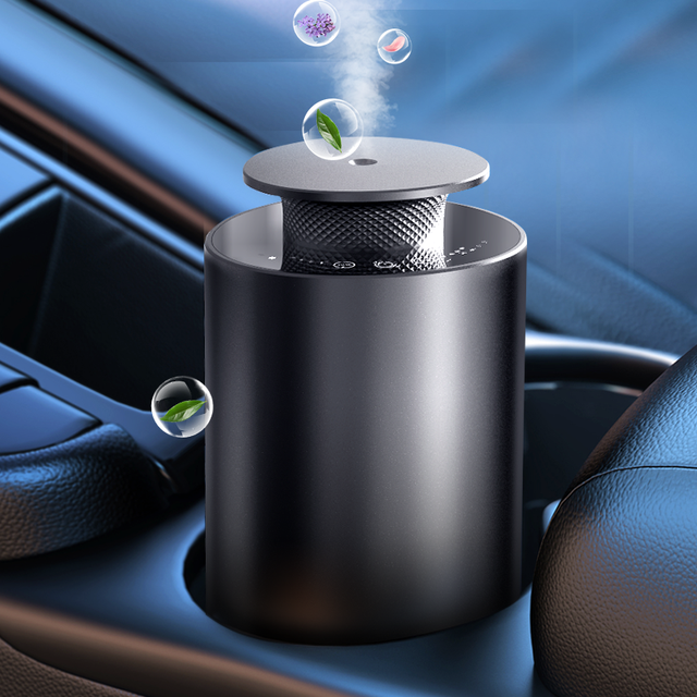 Portable Automatic Car Perfumes Diffuser Intelligent Touch Screen Control Silence Portable Electronic USB Car Scent Diffuser