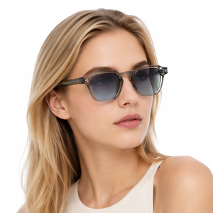 Luxury Vintage Women's <b>Sunglasses</b> with UV400 Polarized Lenses Comfortable Full Rim PC Frame Trendy Colored Design - Product Image 2