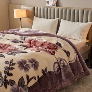 Manta de Lujo Raschel de Doble Capa, Gruesa, Súper Suave, de Visón, <span class=keywords><strong>8</strong></span> <span class=keywords><strong>kg</strong></span>, Fabricada en India por Avior, Venta al por Mayor de Fábrica - Product Image 5