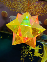 Lampe à Led IQ 3D perplexe couleur d'impression de logo personnalisé Cadeau de Noël Lampe puzzle lumineuse pour enfants Cadeau
