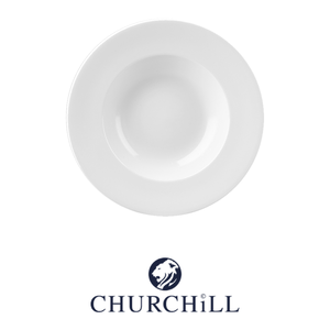 Bol à pâtes profilé Ø 28 cm Intérieur Ø 17,5 cm Céramique blanche Churchill Whvwbl - Product Image 4